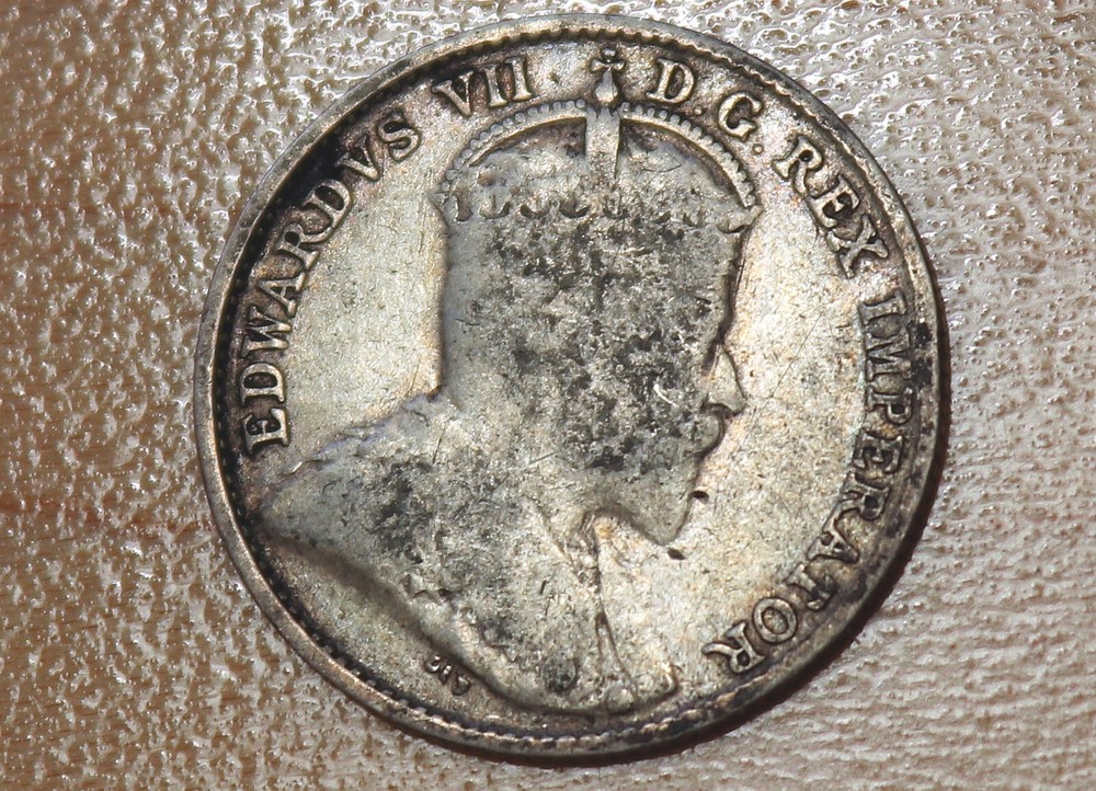 1905 Canada 5 Cents Silver