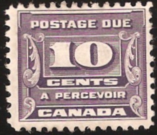 Canada #J11-J14 set MH