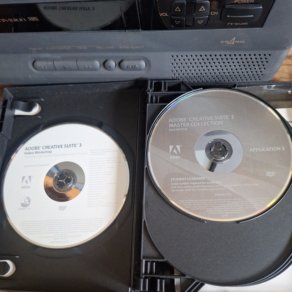 Adobe Creative Suite 3 Master Collection Mac Windows Untested