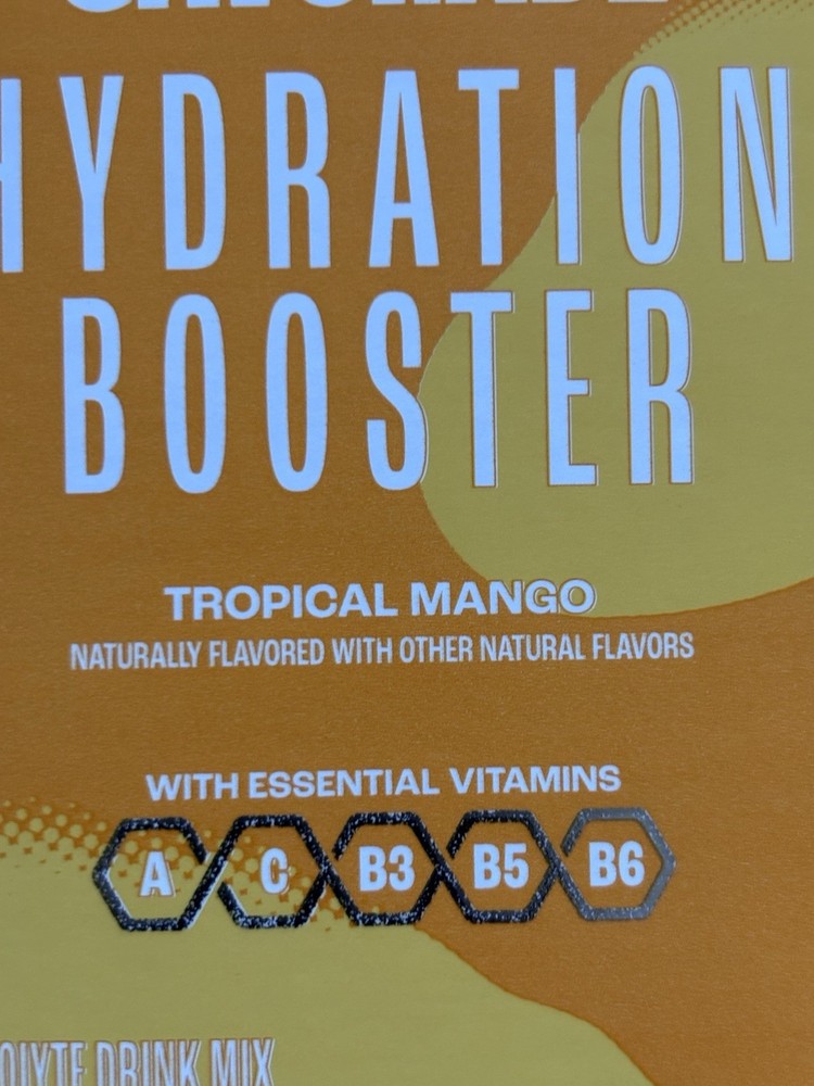 Gatorade Hydration Booster Tropical Mango Electrolyte Drink, 6-Pack, 2 Boxes