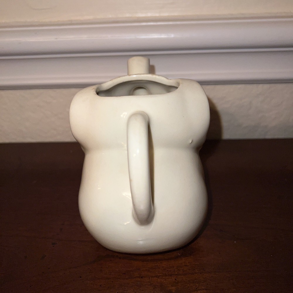 Vintage Elephant Ceramic Creamer Elephant Shape w/Trunk UP