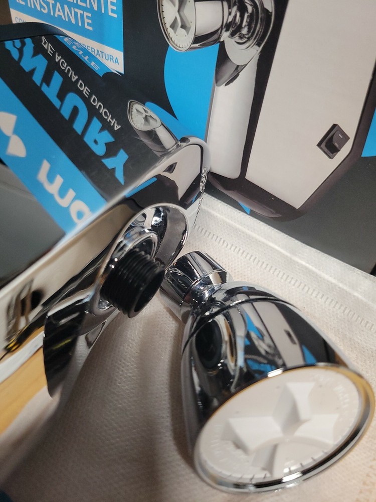 MAREY Century 120V Compact Tankless Shower Water Heater with Temperature Control