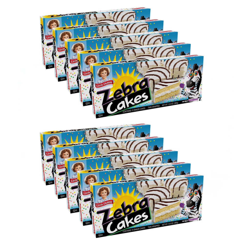 Little Debbie Zebra Cakes, 10-Boxes