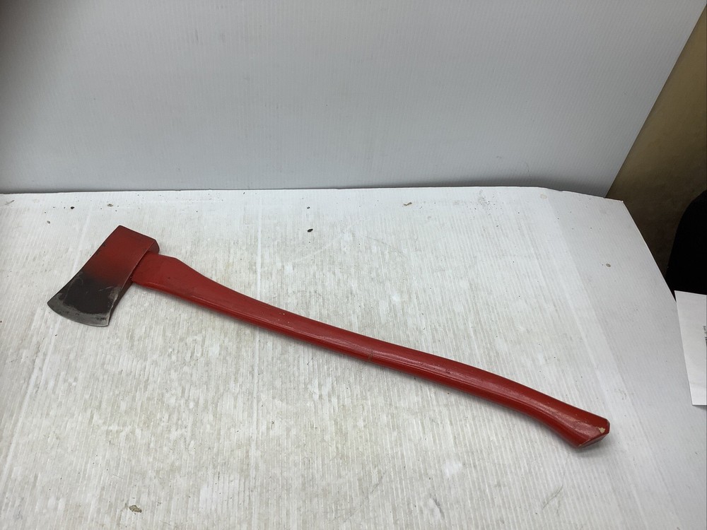 vintage Collins "connie" pattern axe red
