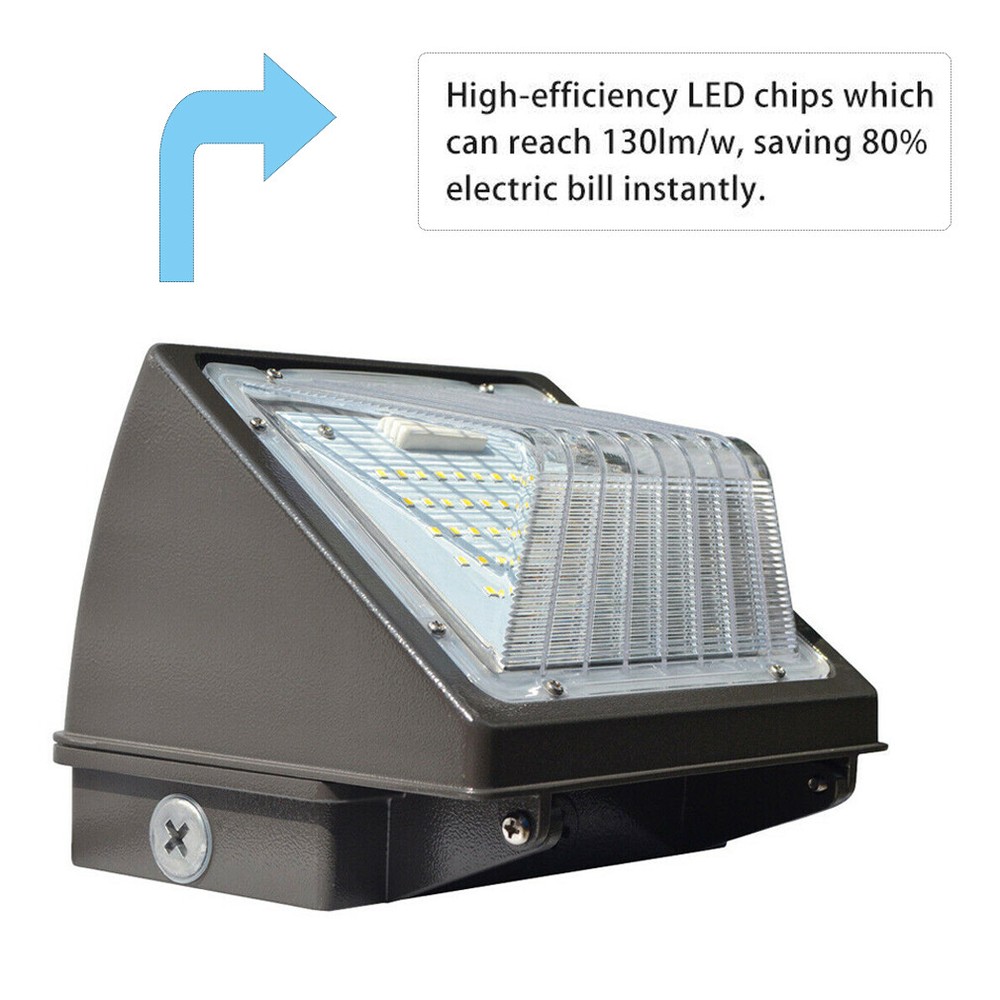 48W LED Wall Pack Area Light for Warehouse Barn Security Garden Yard Proch Light