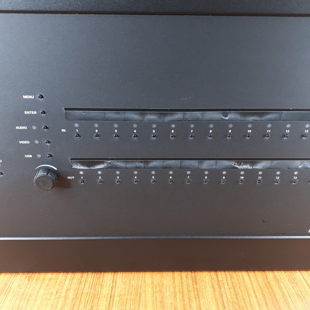 Crestron DM-MD16X16 High Definition DigitalMedia Distribution W/Modules Tested