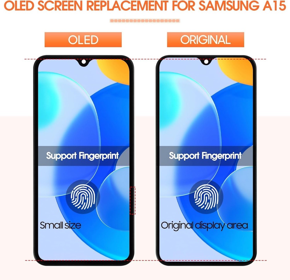 OLED For Samsung Galaxy A15 5G Screen Replacement LCD Touch Screen Digitizer