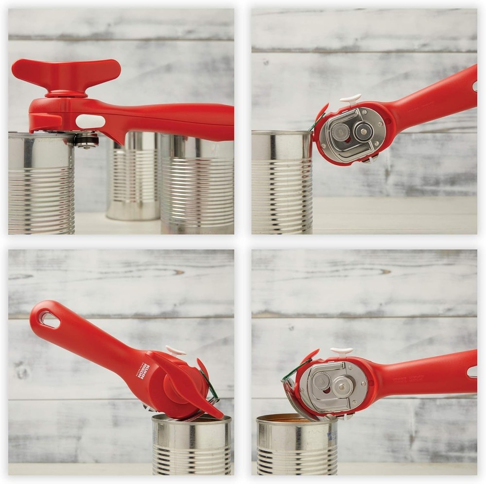 Can Opener Safety LidLifter Smooth Touch Ring Pull Easy Open Kitchen Tool