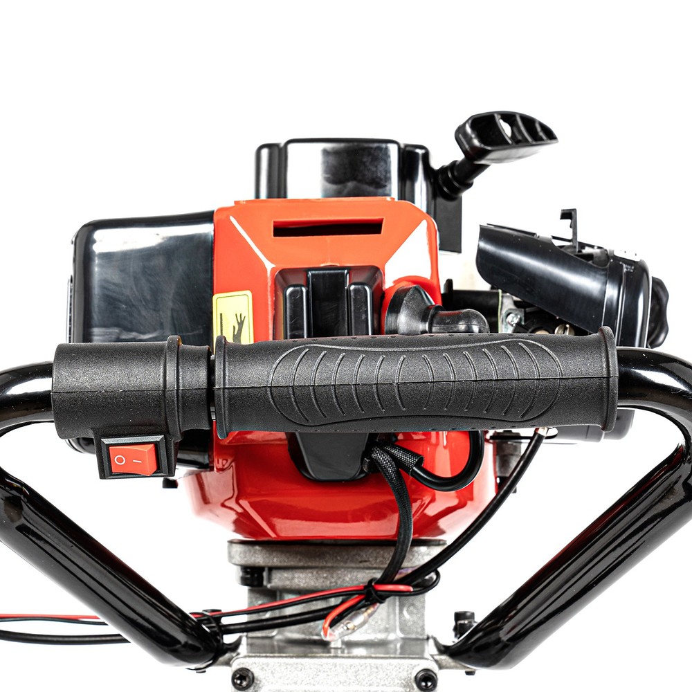 Gas-Powered Fence T Post Driver 2 Stroke Engine Push Pile Jack Hammer Kit