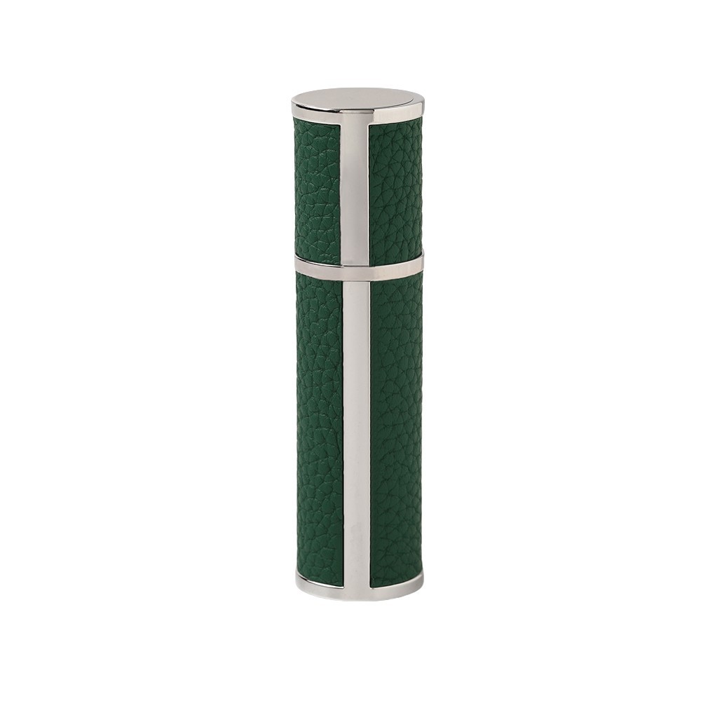5ml Portable Leather Magnetic Attraction Refillable Perfume Atomizer for Travel