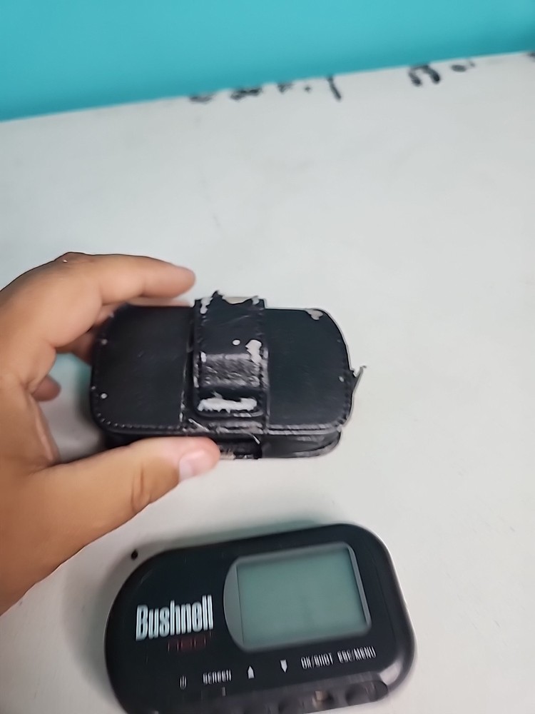 Bushnell NEO + Used Black RangeFinder Model 36 8150 Missing Button W/case