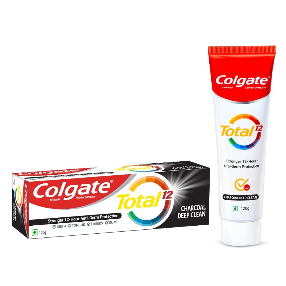 Colgate Total Charcoal Deep Clean Toothpaste 5.2 Ounce (Pack of 1)