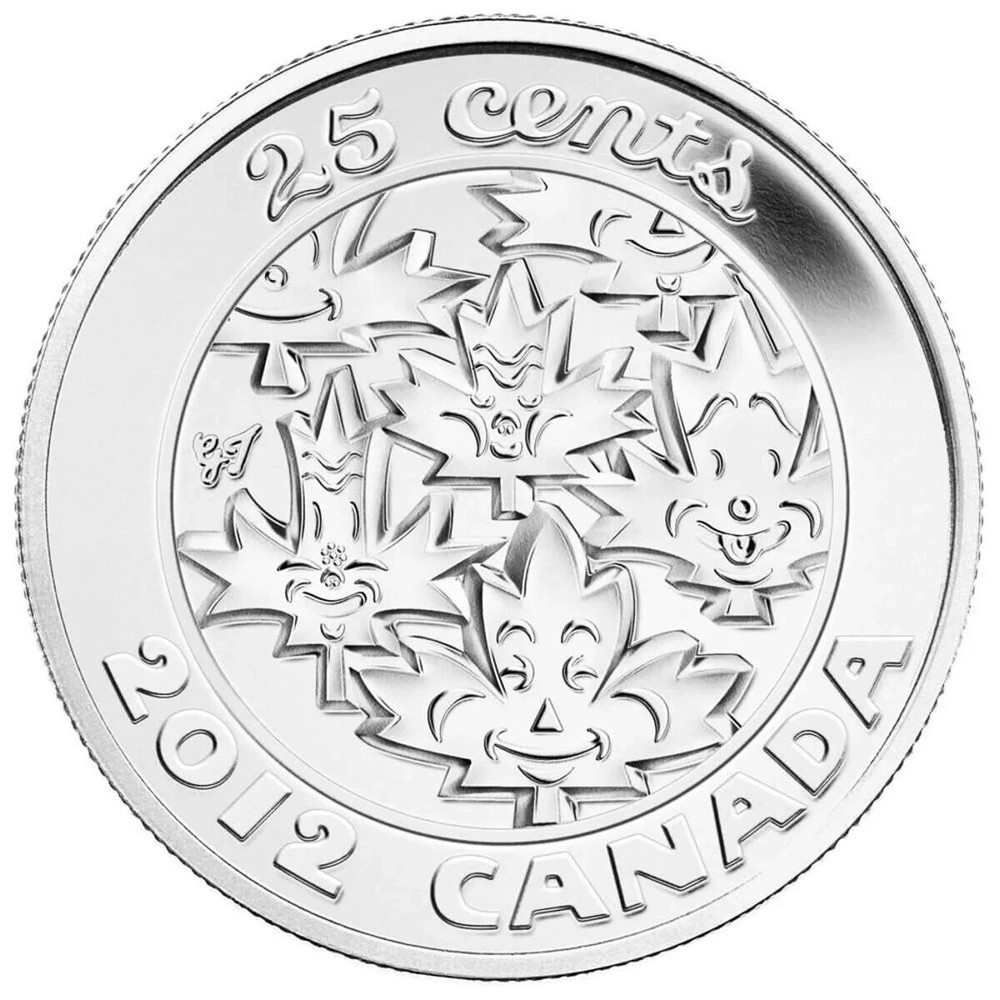 2012 O Canada 6-Coin Gift Set in RCM Presentation Folder