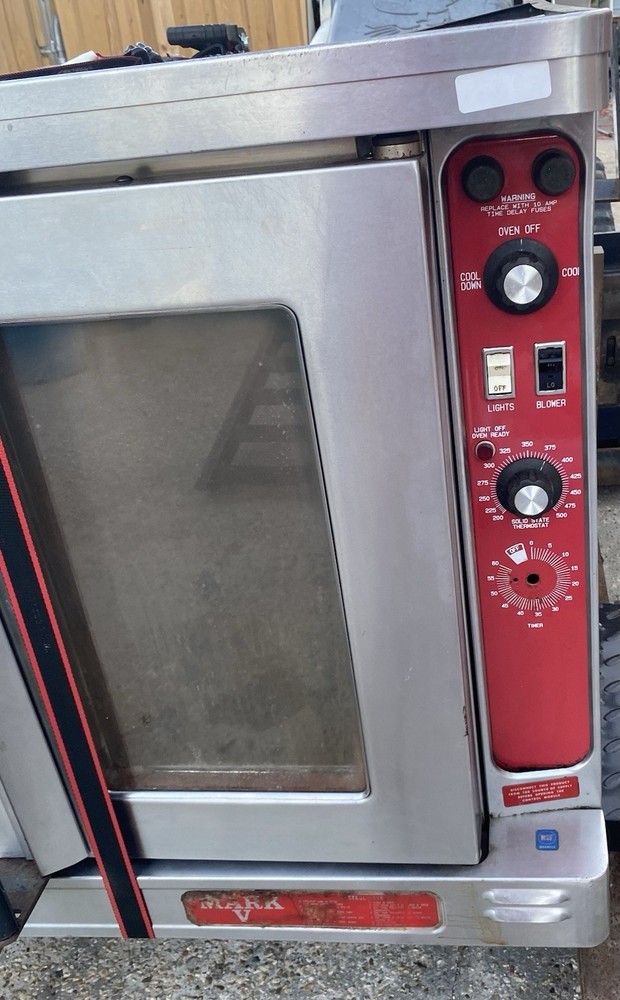 Blodgett Mark V-III W/cook, 2 Speed W/solid State Thermo., Single Or Three Phase