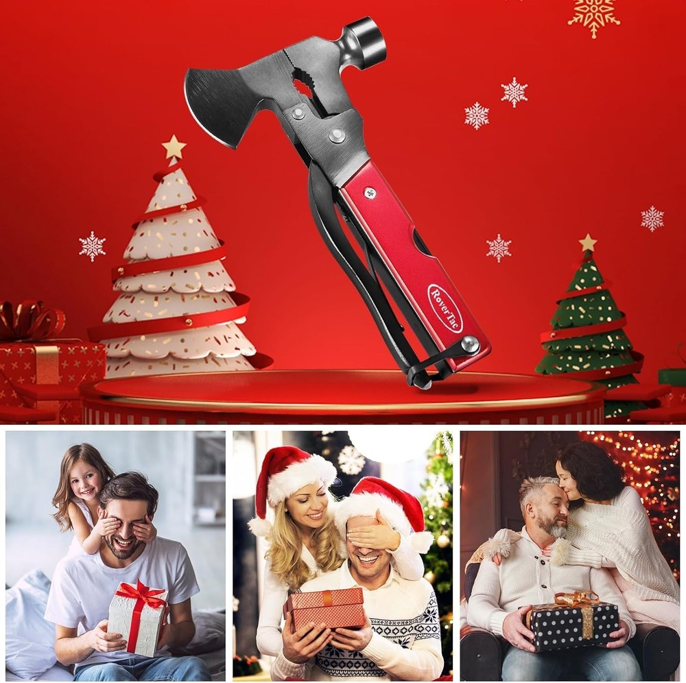 Stainless Steel Multitool Axe - Essential Camping Companion
