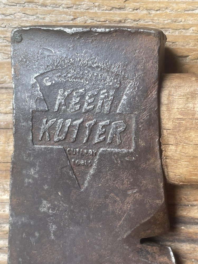 Vintage Keen Kutter Camp Axe/Hatchet W/ Original Handle ~ 1 1/2 Lbs