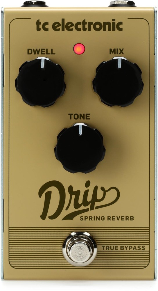 TC Electronic Drip Spring Reverb Pedal (3-pack) Bundle