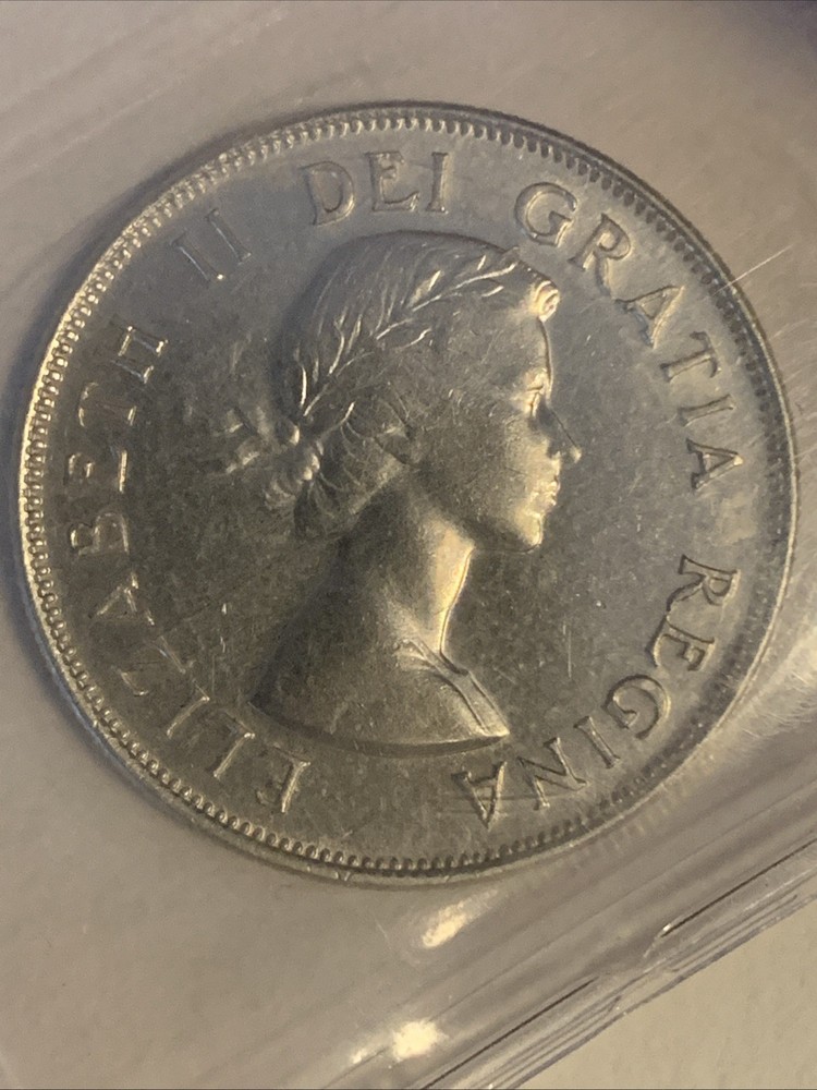 1953 NSF LD Canada 50 cents - Silver