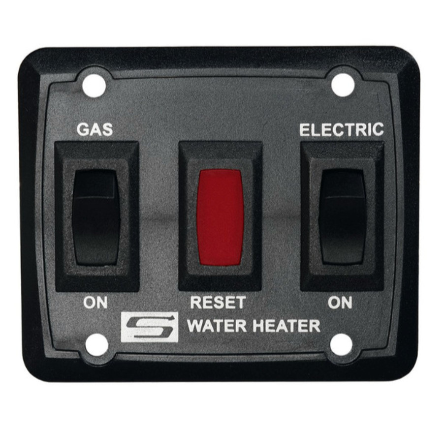 Suburban 233111 Water Heater On Off Switch Black Fits SW6DE & SW10DE Gas Ele