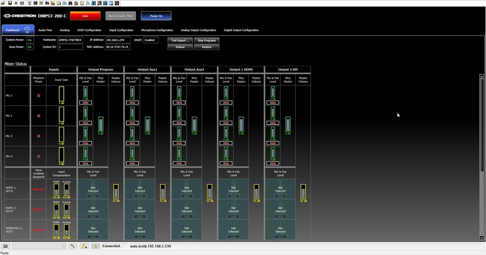 Crestron 3-Series DMPS3-200-C Digital Media Presentation System Tested & Updated