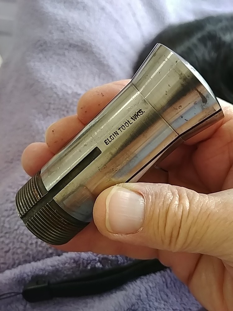3/8" Elgin Tool Wks 5C Round Collet External Threads Only