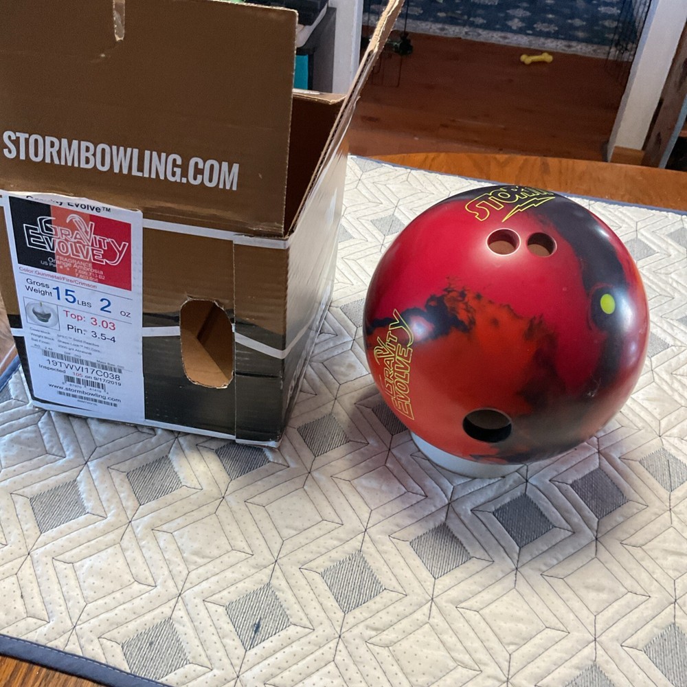 Storm Gravity Evolve Single Drill Ball 15lb