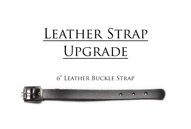 leather strap for luggage or bag tag