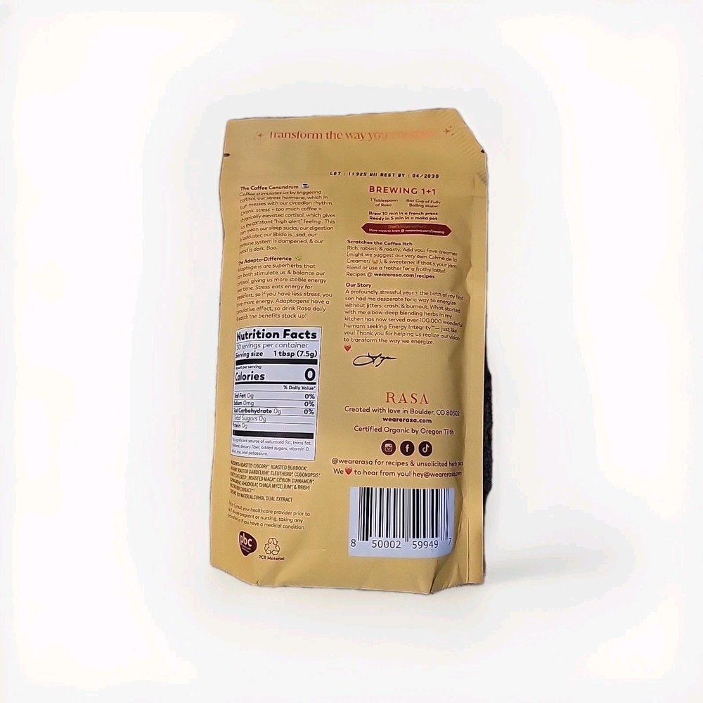 Adaptogen-Packed Herbal Coffee Alternative, Original, 8 oz (226 g)