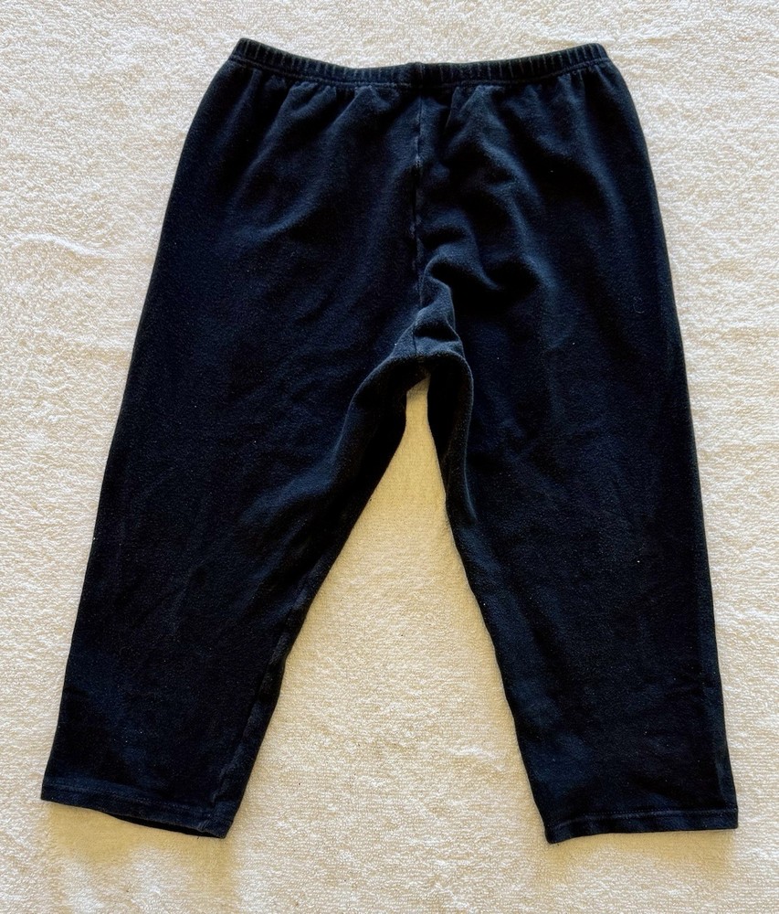 Cotton Spandex Tights 3/4 Legs Medium - Soft, Thin & Stretchy!