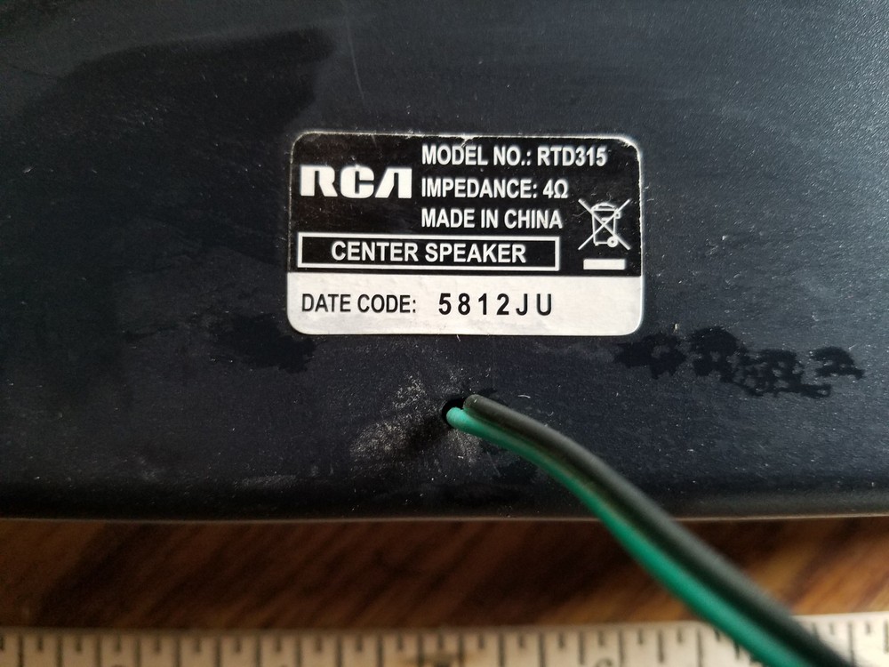RTD 315 RCA SPEAKER