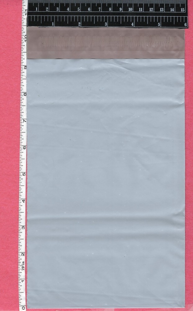 6x9 poly bag mailers (100ct gray)