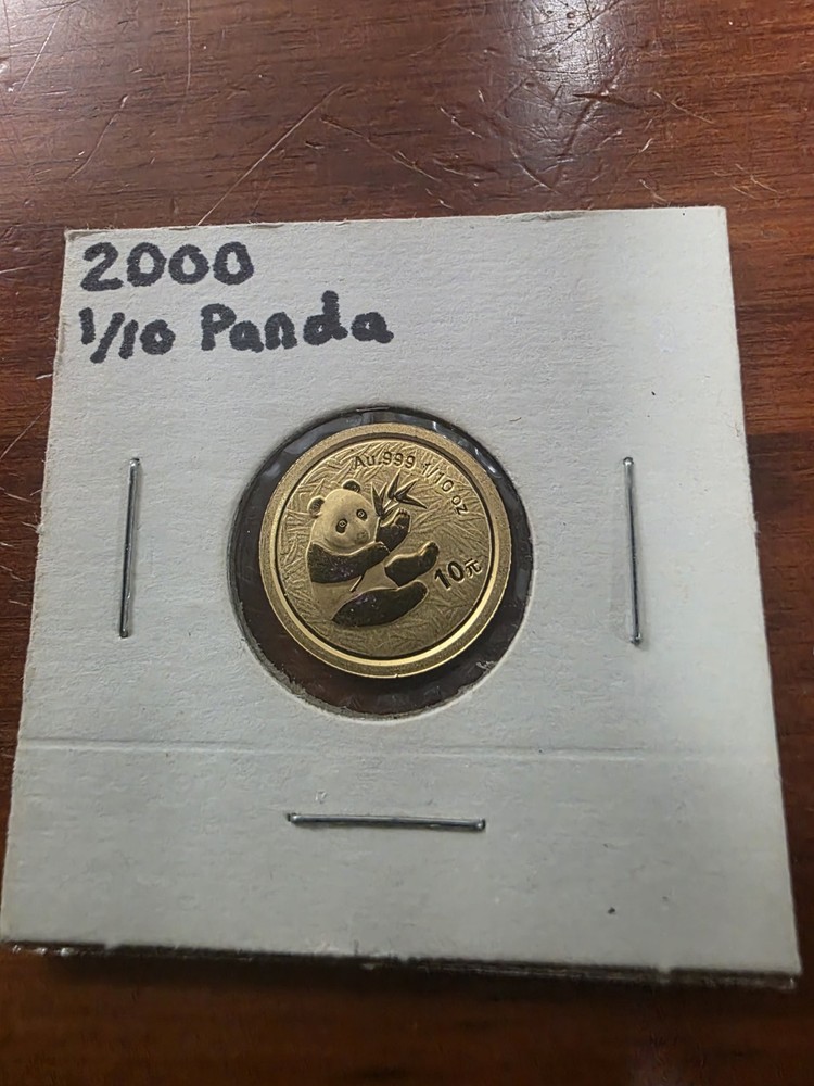 2000 Chinese 1/10 Oz Gold Panda