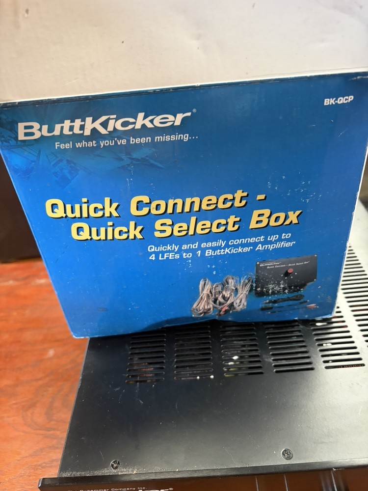 ButtKicker Power Amp BKA1000-4