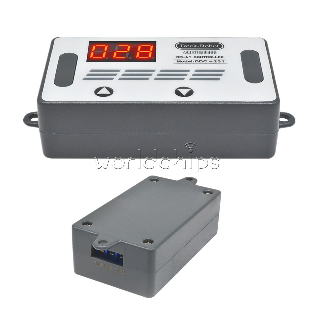 DDC-231 DC12V 50mA MOS Switch Time Delay Relay Controller+Buzzer Current Control