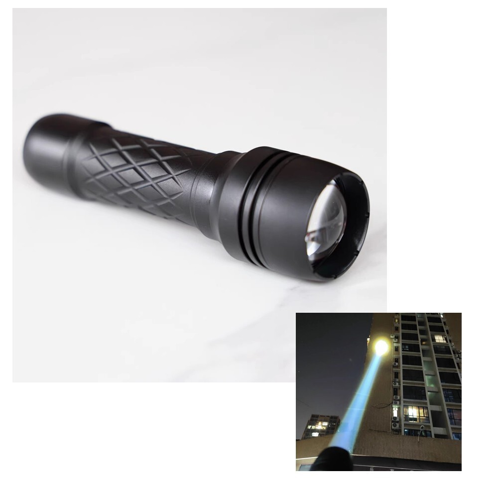 White Light Illuminated Laser Module 1800m Long Distance Outdoor Flashlight