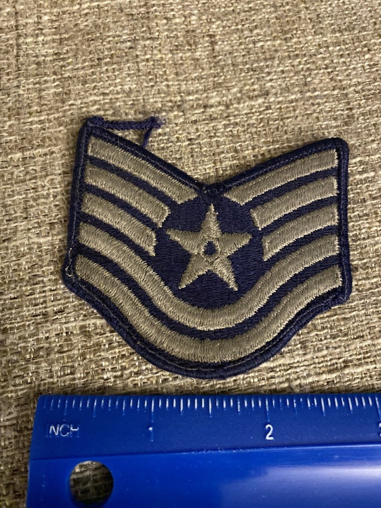 US Air Force Technical Sergeant Enlisted Rank Patch USAF INV10073