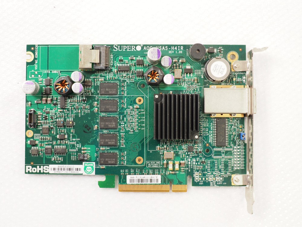 SUPERMICRO AOC-USAS-H4iR PCI Express SATA / SAS RAID Controller Card