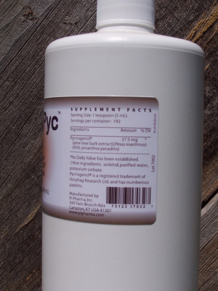 Nature's Extra Liqui Pyc Pycnogenol 37.5 mg/5mL Solution, 32 oz