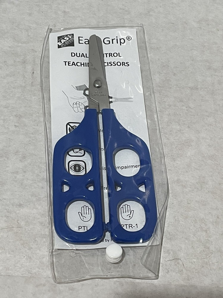 Dual Control Teaching Scissors Child/Client Parent Design By Peta Gift Easi-Grip