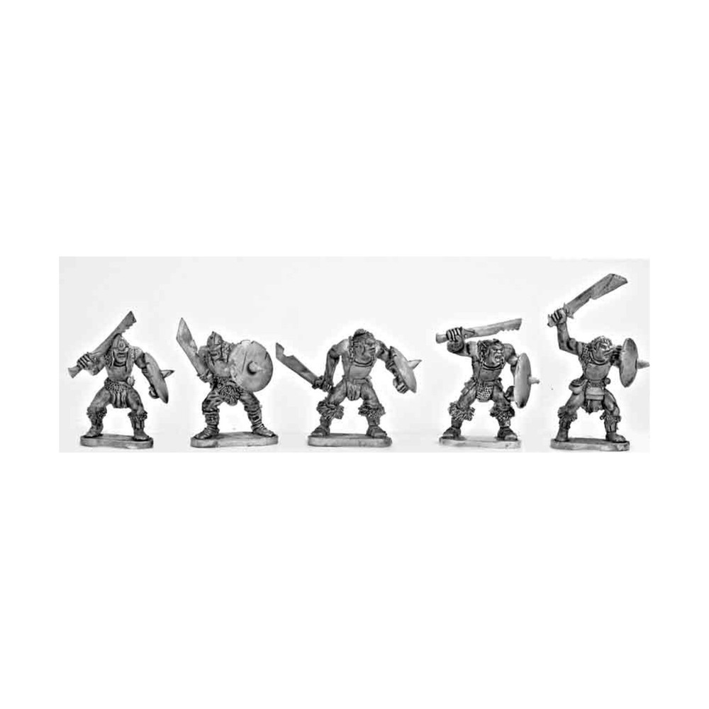 Mirliton Grenadier 25mm Half-Orc w/Sword Pack New