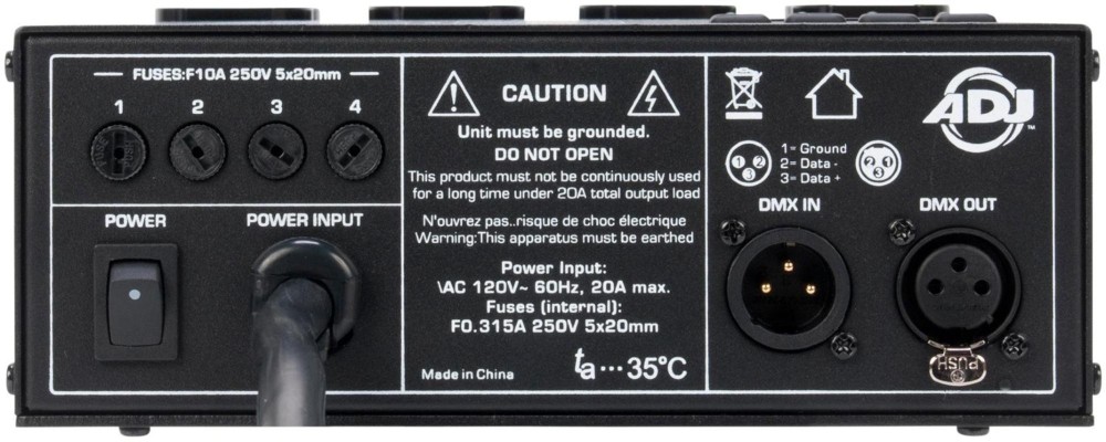American DJ DP-DMX-20L DMX Dimmer Pack