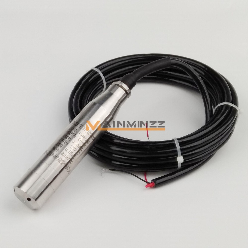 ONE NEW 4-20MA Water Level Transmitter Liquid Level Transducer Sensor 3.0m Range