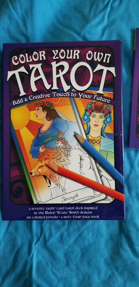 Color Your Own TAROT 78 Card Deck