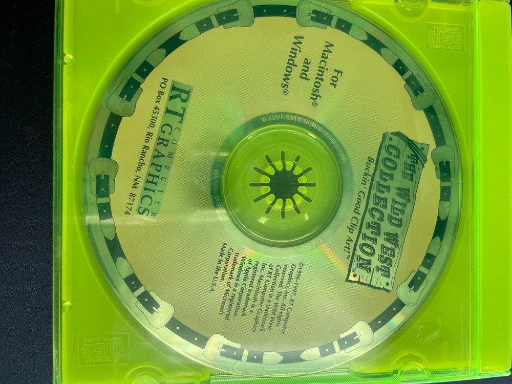 The Wild West Collection for Mac & Windows, RT Computer Graphics