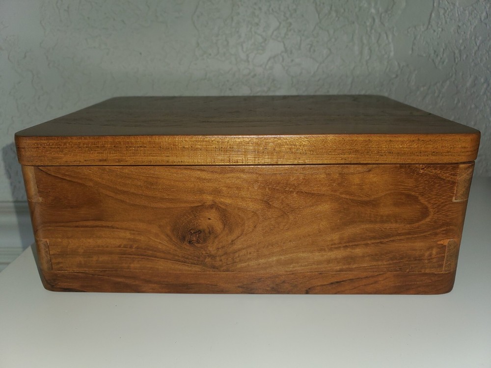 *NEW* 6" x 8" Teak Wood Box Natural - Threshold - Studio McGee
