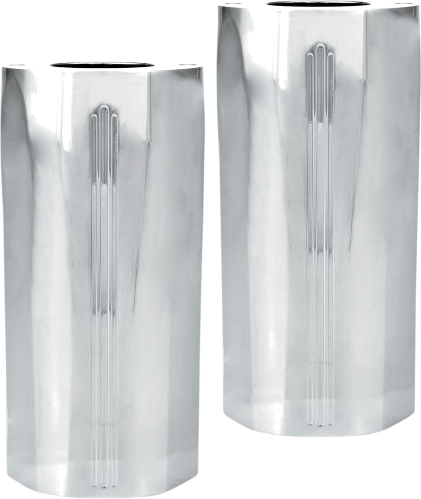 Performance Machine Slider Cover Set Chrome Tech 0208-2102-CH