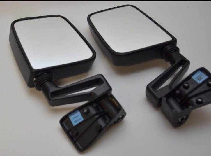 Pair Side Mirrors - Fits all HUMVEE Models M998 M1038 M1025 M1043 M1045