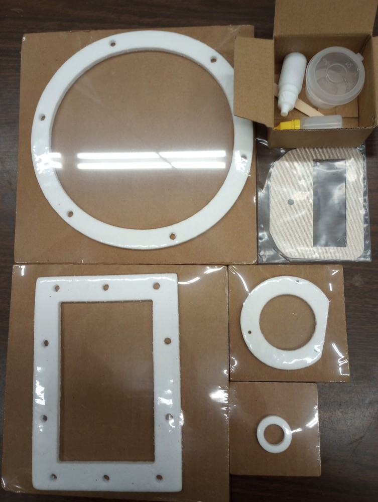 Monitor Heater Burner Mat Part # 6363 KIT INCLUDES HI-TEMP GLUE & GASKETS  6350