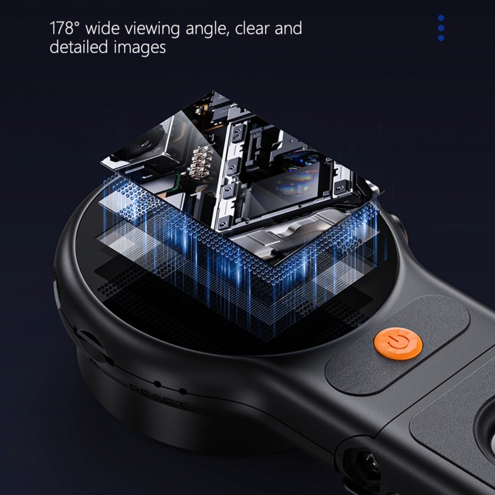 500X Magnification Digital Microscope With 2 0 IPS Screen And LED Lights