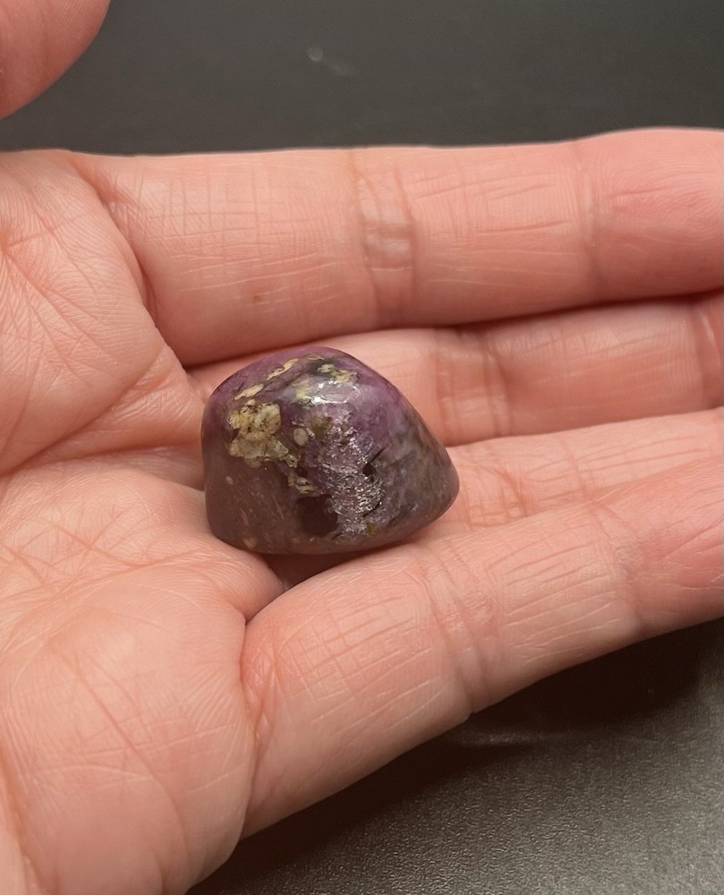 Ruby Genuine Polished Stone from India 16.4g RARE